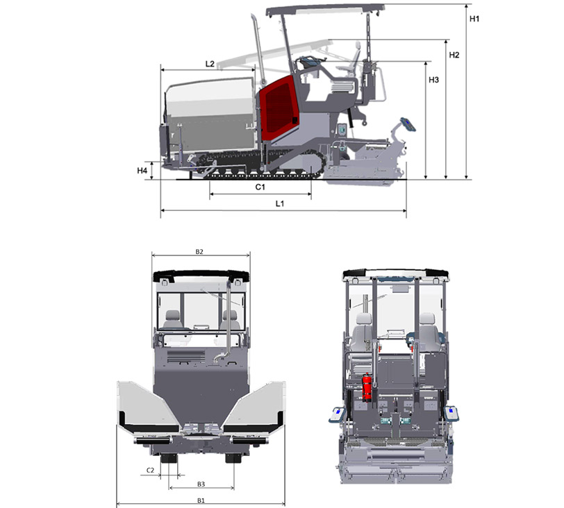 Dynapac F1800C, view 3